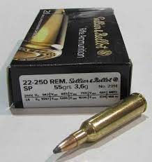 Sellier And Bellot 22-250 Bullet 55 Grain