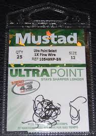 Mustad Mosquito Fly Tying Hooks - Anglers Curse